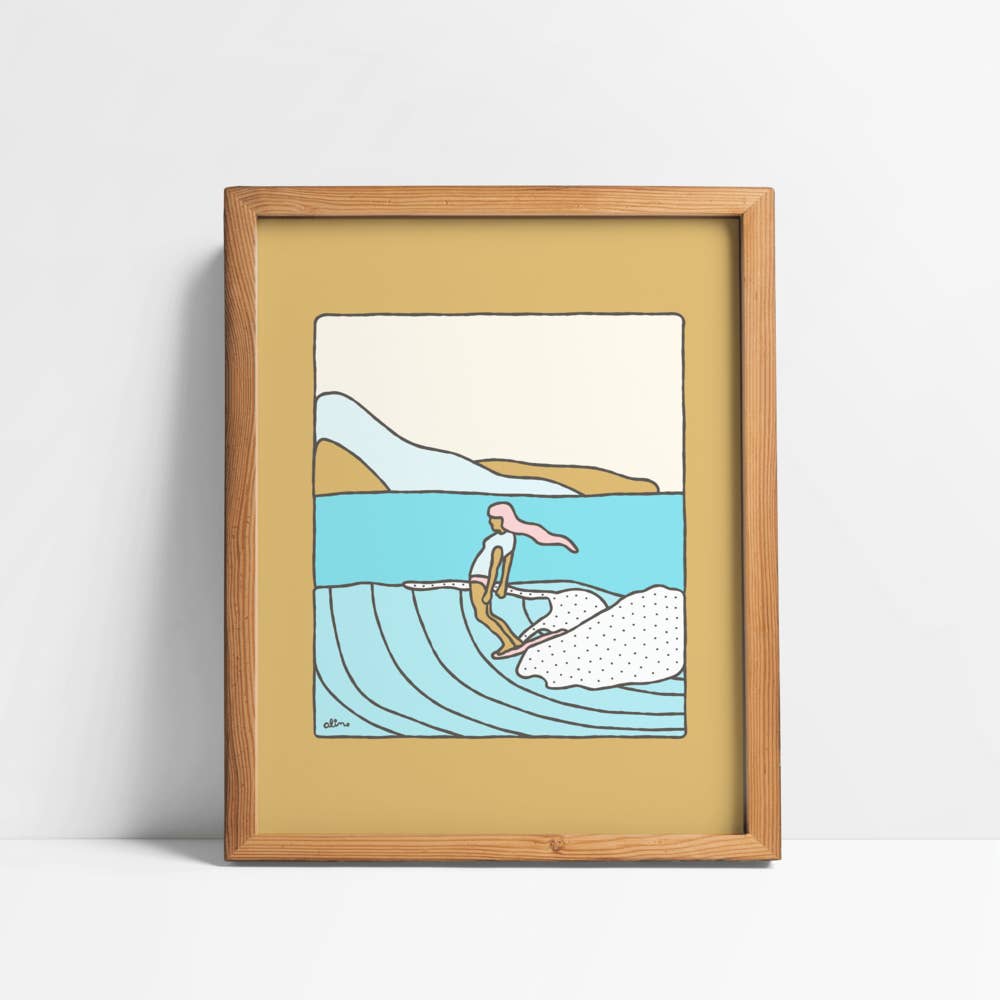 Alimo - Wholesale Art Print - Slow Is Fast Art Print