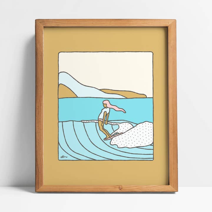 Alimo - Wholesale Art Print - Slow Is Fast Art Print
