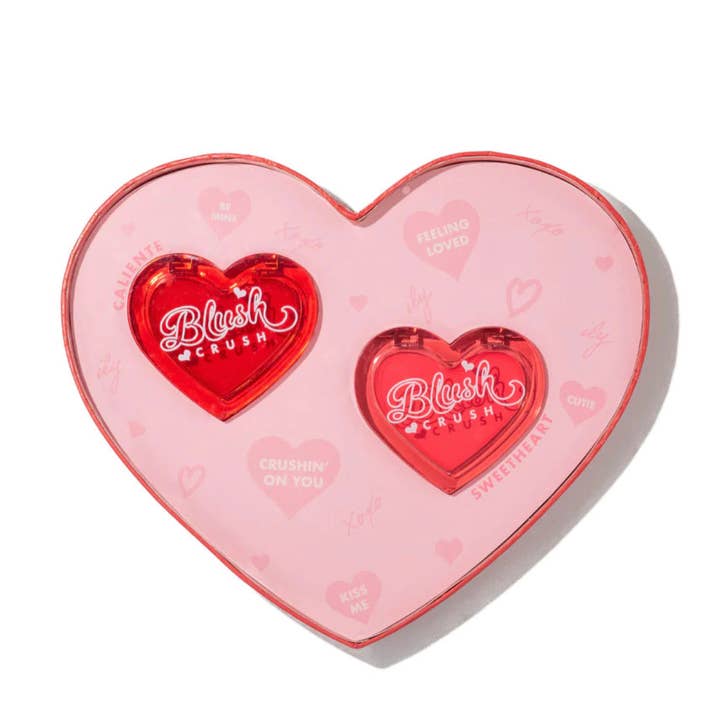 Kitty and Co./Make Up Store Near Me - Wholesale Blush - Italia Deluxe Blush Crush - Lip and Cheek Set (6 Pieces)