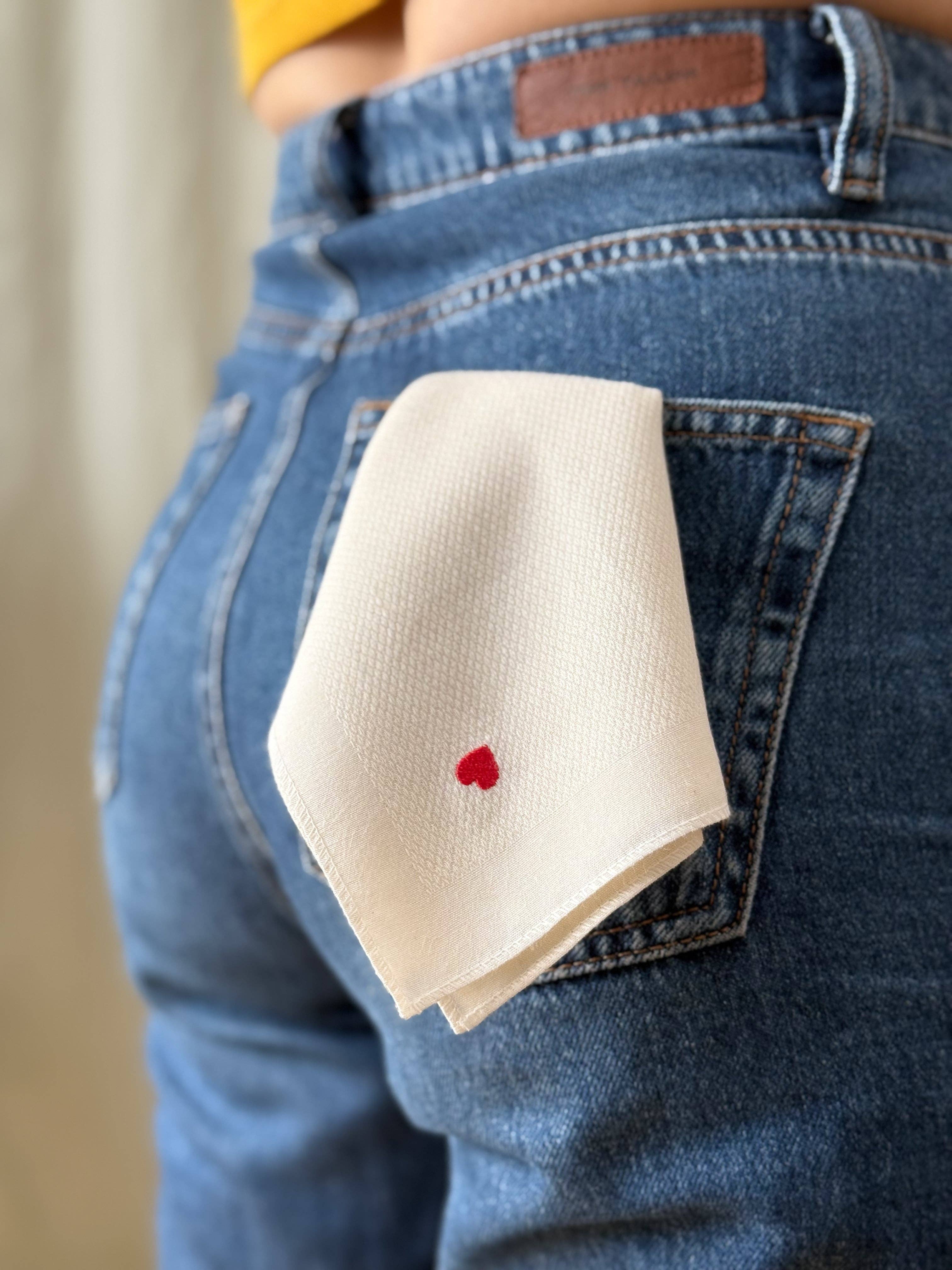 Hanky Gang – Engroshandel Lommetørklæde - Unisex – Økologisk Lommetørklæde, der Planter et Træ med 🌎 Jordbroderi7