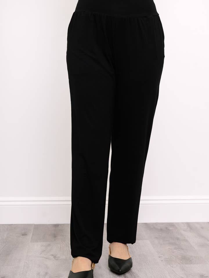 Clair Pant, Svart, Bambu för wholesale av Blue Sky Clothing Co LLC