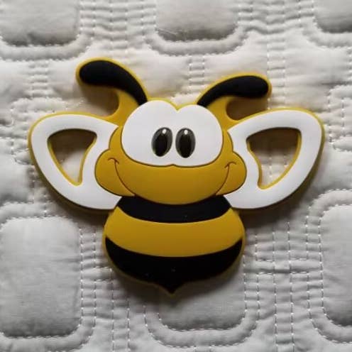 D & C TOYS - Wholesale Teether (Not Clip-On) - Baby - Bee Silicone Teether Toy0