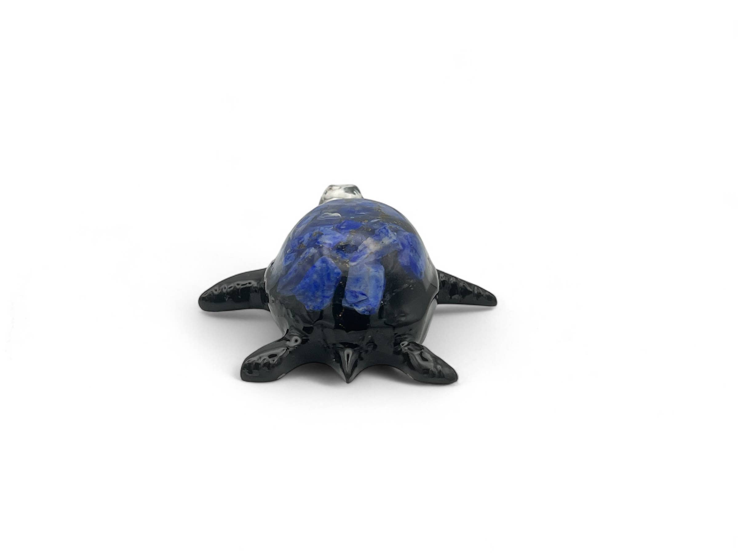 Loose Neck Land – wholesale Decorative figurine – Semi-Precious Stone Turtles (Lg)6