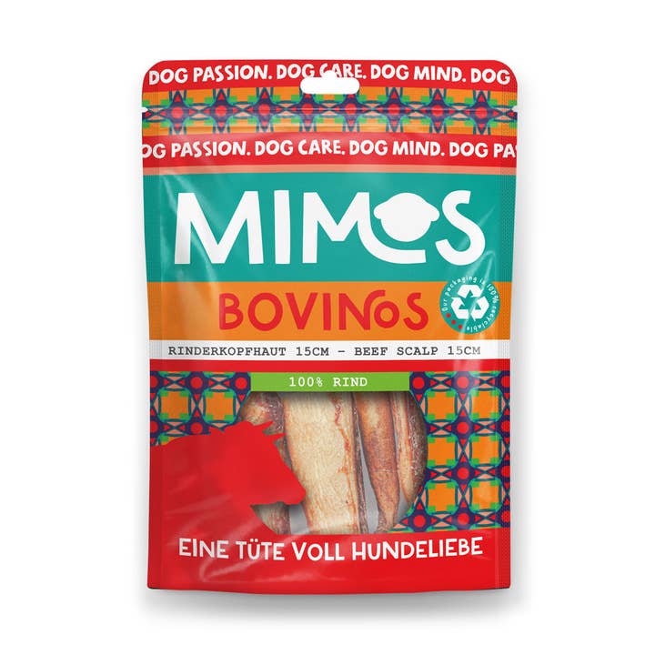 Cuero cabelludo de ternera pequeño (12-17 cm) 100 g para venta al por mayor de Mimos