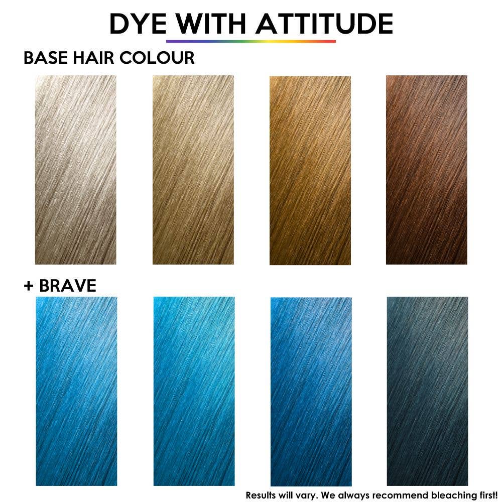 Attitude Hair Dye - Wholesale Haarverf - Brave blauwe haarkleur - veganistisch, diervriendelijk3