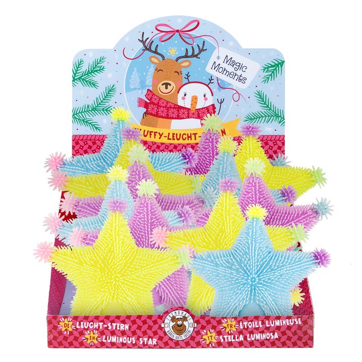 Trendhaus - Wholesale Light-Up Toy - Kids & Baby - MM FLUFFY LIGHT STAR YOYO, TRIPLE SORT1
