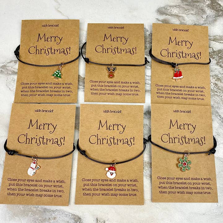 Bracelet - Make a Wish - Christmas Mix for wholesale by Hive Supply
