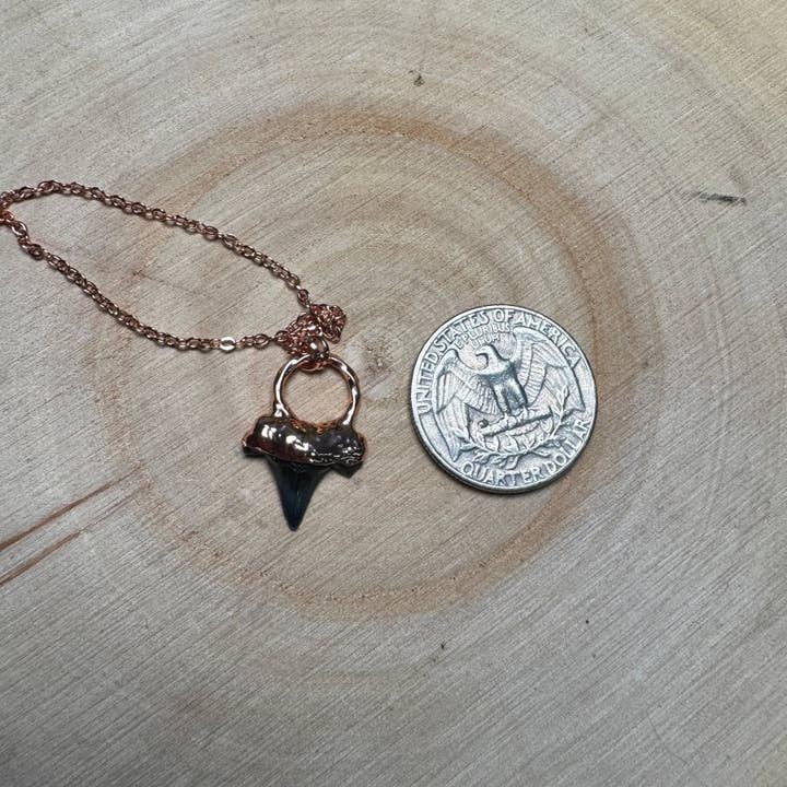 Copper Ashes - Wholesale Pendant/Charm Necklace - Shark's Tooth Necklace1