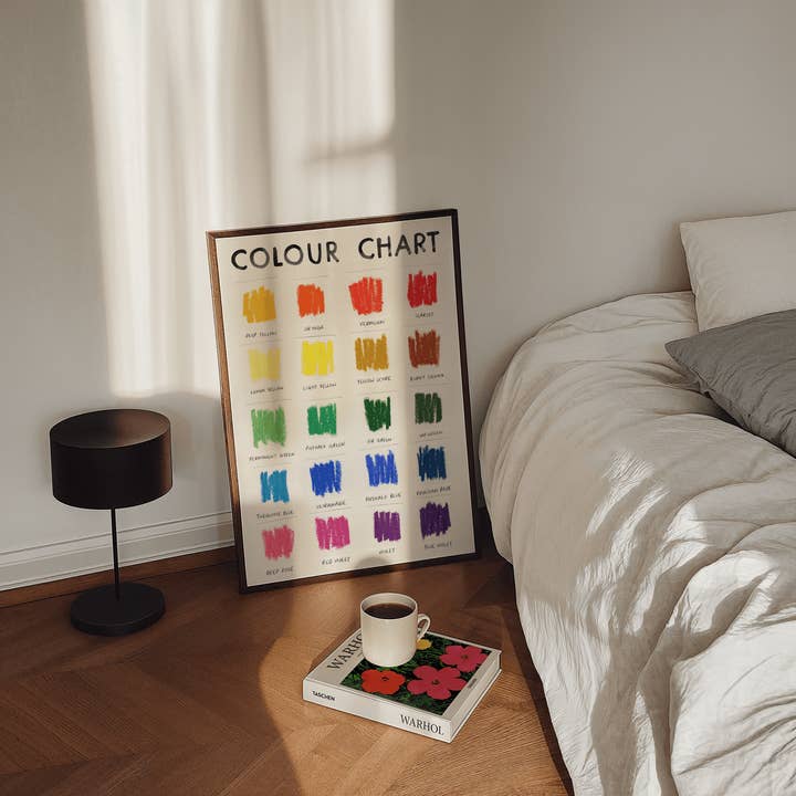 Impression d'Art Tableau de Couleurs – Art Mural Contemporain Audacieux pour la vente par House Of Payne