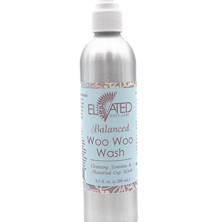 Taylor's Naturals - Wholesale Intimate Cleanser/Wipe - ELEVATED - Woo Woo Feminine Wash (Glass, Aluminum, or Bulk)3
