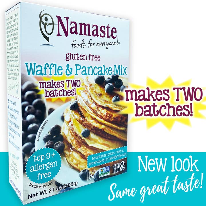 Namaste Foods - Wholesale Pancake Mix - Gluten Free Waffle & Pancake Mix