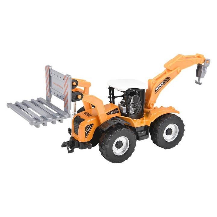 La Luna Bella - Toys - Wholesale Toy Car/Truck - Kids - 7" DIE-CAST PULL BACK FARM TRACTOR ASSORTMENT LLB Car Toys