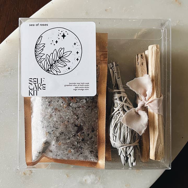 sea of roses - Wholesale Bath & Body Set - self care kit