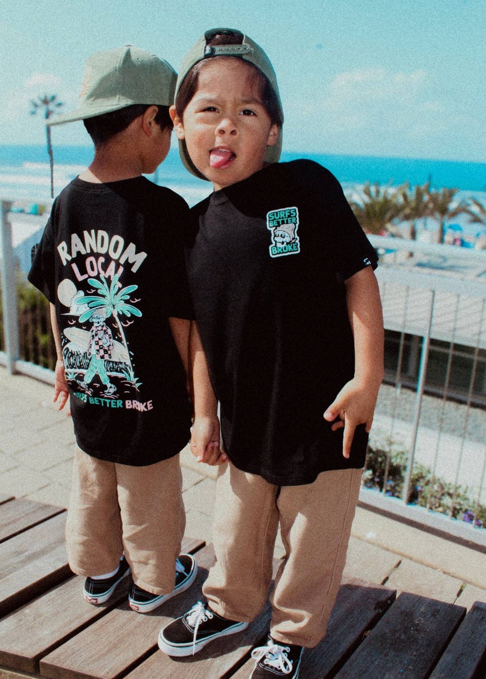 Little Trouble - Wholesale Screen Printed T-Shirt - Kids - Random Local T-Shirt1