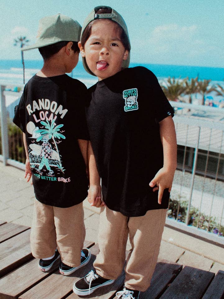 Little Trouble - Wholesale Screen Printed T-Shirt - Kids - Random Local T-Shirt1