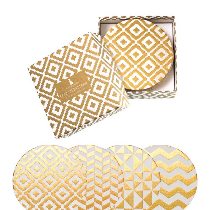 Golden Pattern Box Set for wholesale by Reyn Paper Co