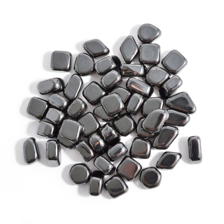 Hematite Tumbled Gemstones for wholesale by British Fossils