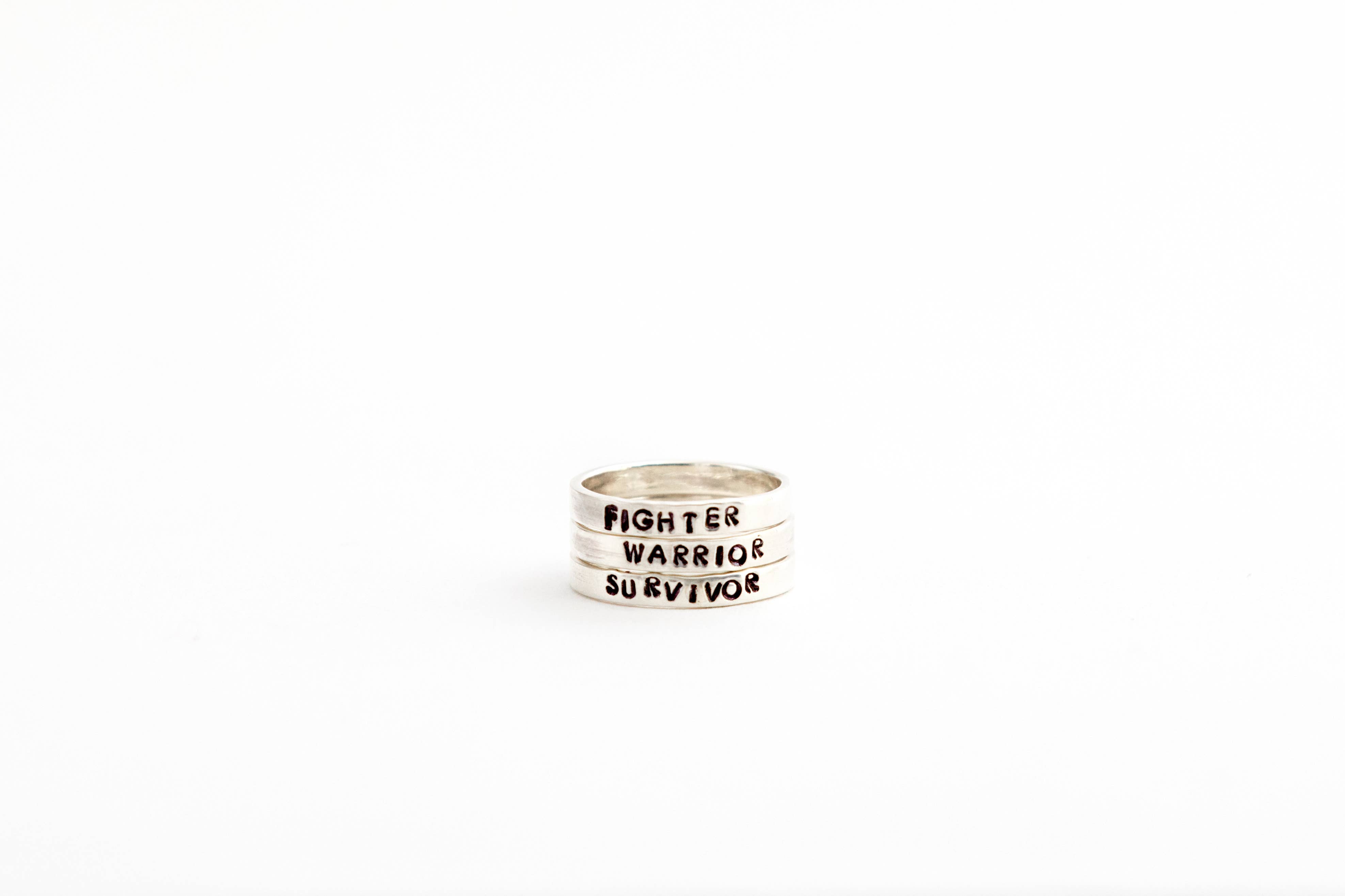Nautically Northern - Wholesale Band/Stacked Ring - Warrior Ring1