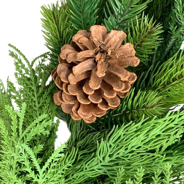 David Christopher's Collection - Wholesale Christmas Decoration - Mixed Christmas Cypress Garland 72"