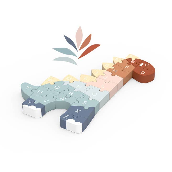 Speedy Monkey ABC Dino Puzzle (Wooden Toys) for wholesale by BTL Diffusion UK LTD