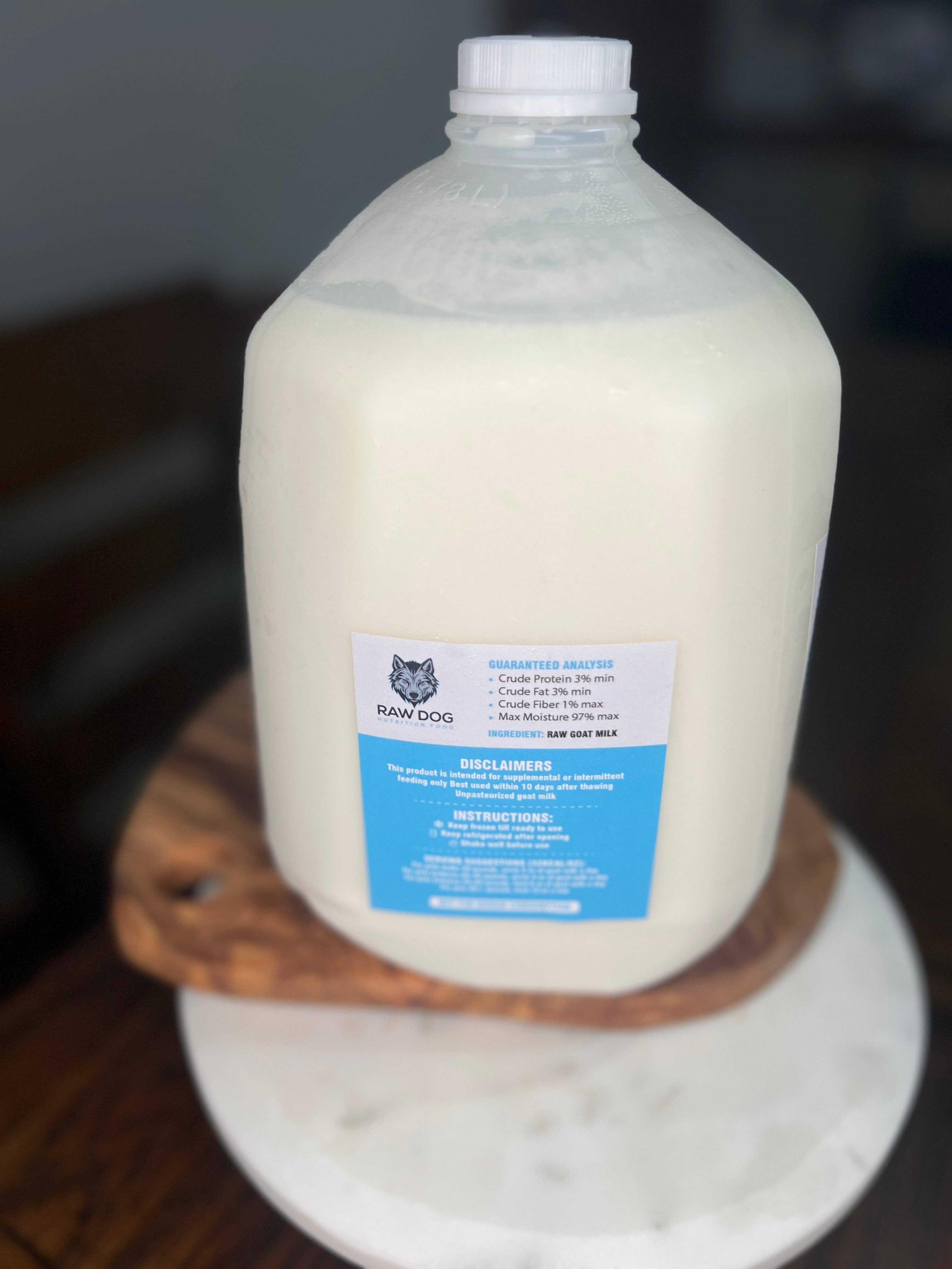 Raw Dog Nutrition Food - Wholesale Pet Food - Dog - Raw Goat Milk1