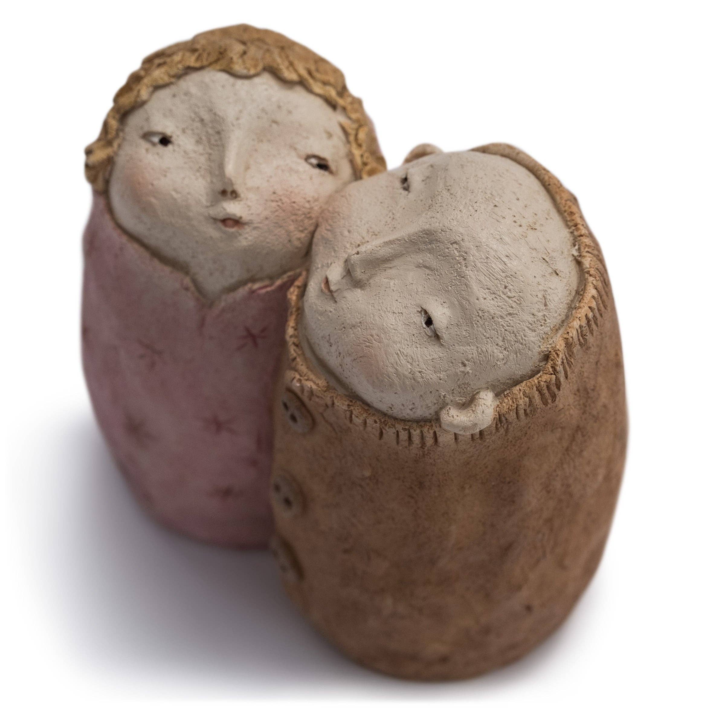 Bentley & Bo - Wholesale Decorative Figurine - Roly Poly Family - The Twins1