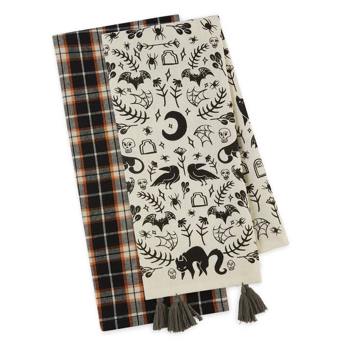 The Occult Dishtowel Set of 2 for wholesale by Design Imports