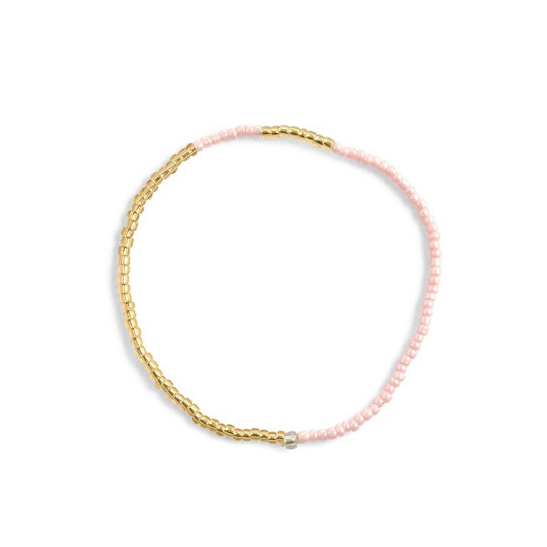 ByBazz – wholesale Beaded bracelet – Armband Gold and Glow4