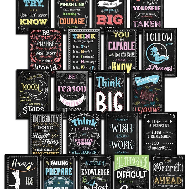 Everyday Educate - Wholesale Poster - Everyday Educate Inspirational Classroom Wall Decor Posters