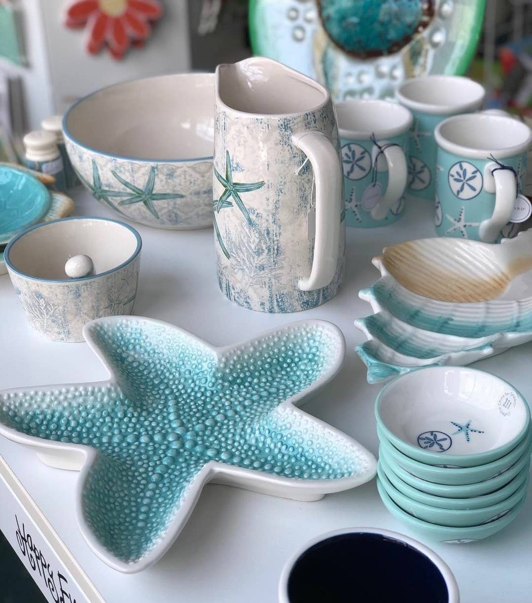 Shard at Home - Wholesale Coffee Mug - Aqua Shells Mug5