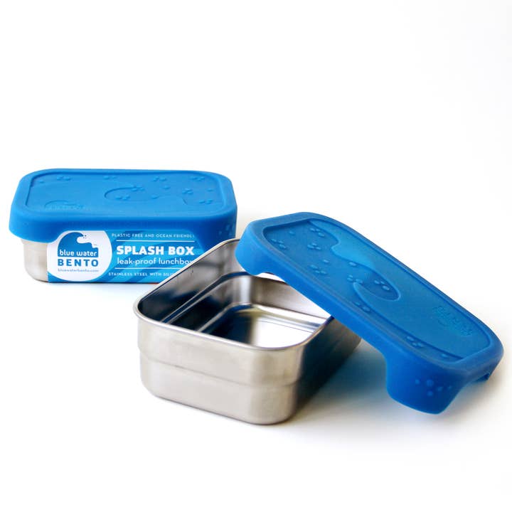 ECOlunchbox - Wholesale Lunch Bag/Box - Kids - Blue Water Bento Splash Box Lunch Food Container