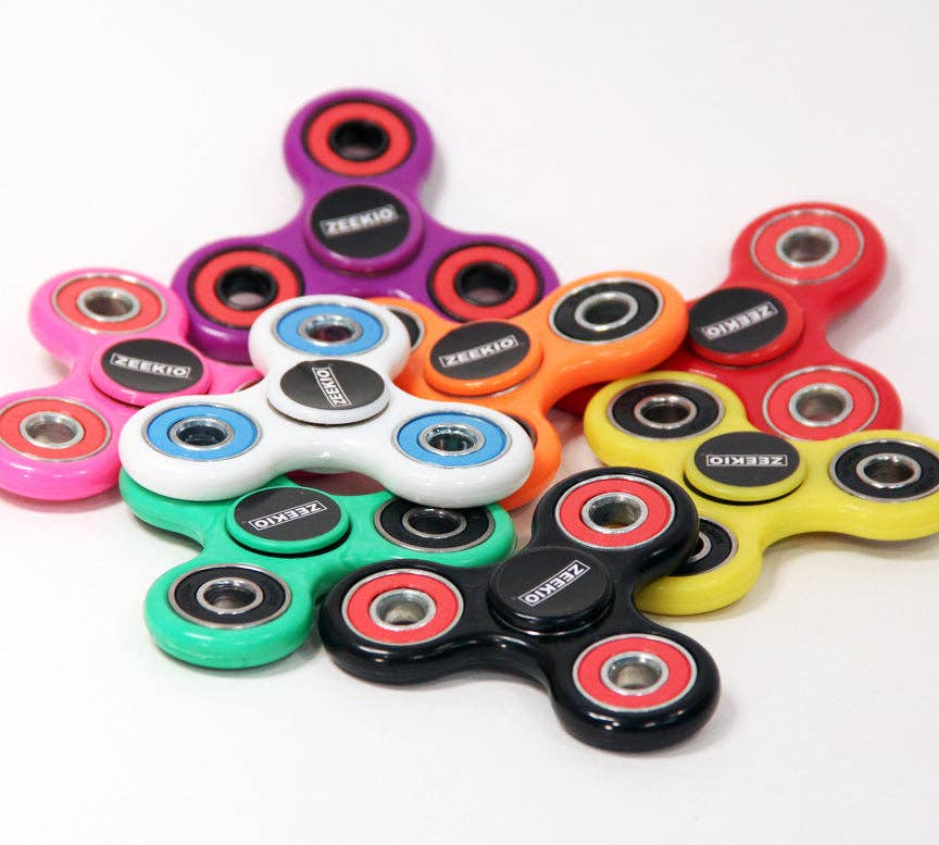 YoYoSam Wholesale - Wholesale Fidget Toy - Kids - Zeekio Hand Spinner Toy - Fidget Spinner (White)2