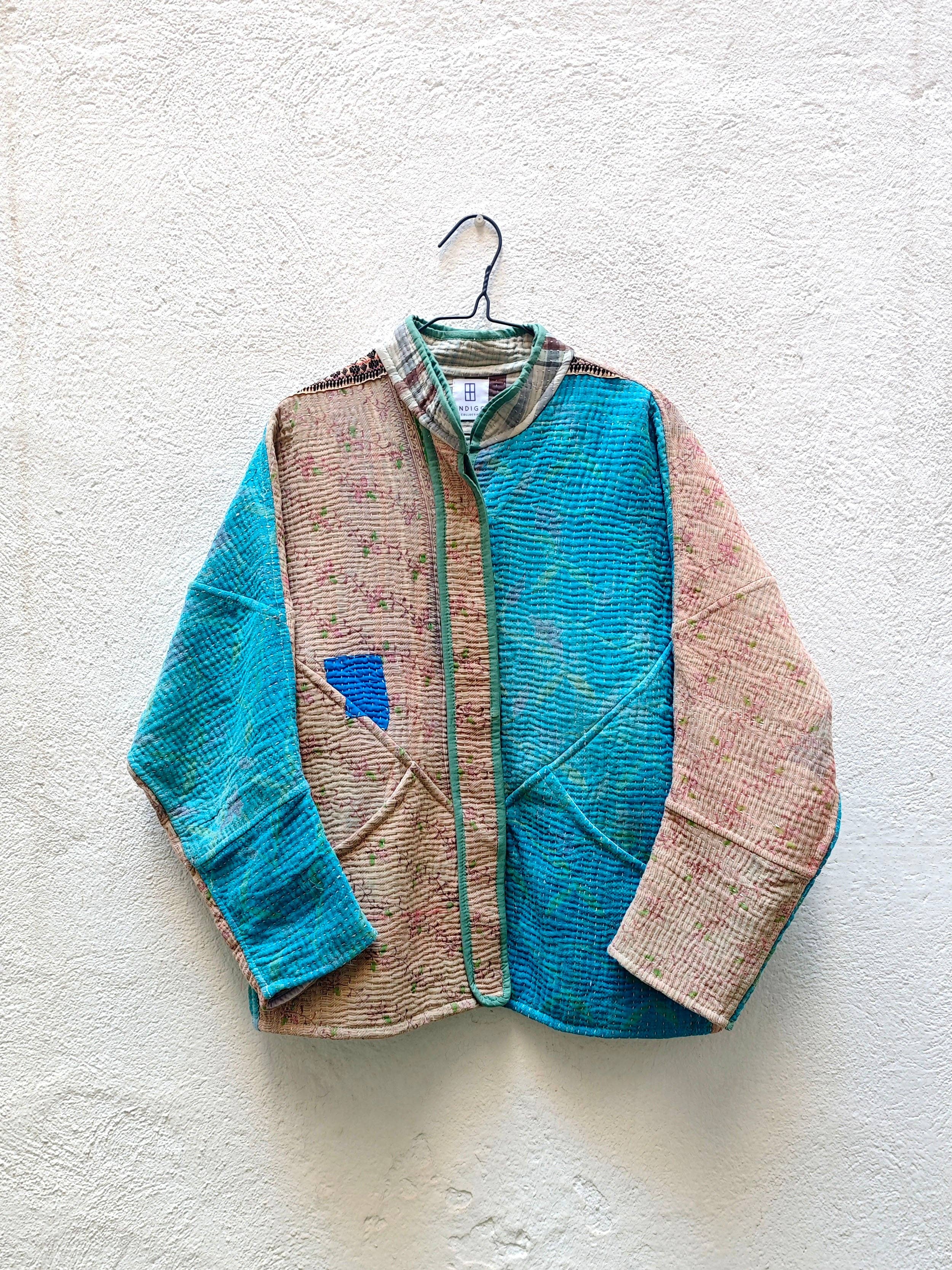 Indigo Collection - Wholesale Jacket - Women's - VINTAGE KANTHA JACKETS31