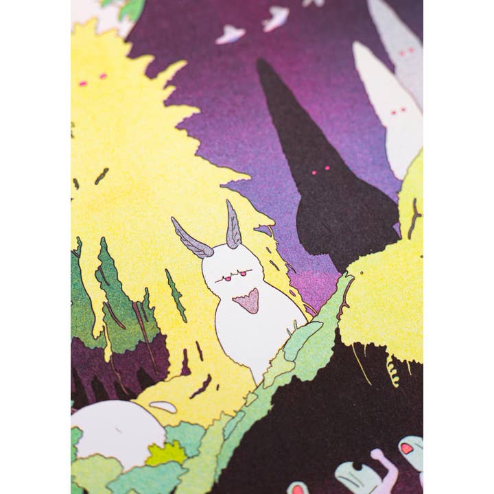 KIBLIND Atelier - Wholesale Poster - A3 poster — Jérémie Moreau — If the Spirits...