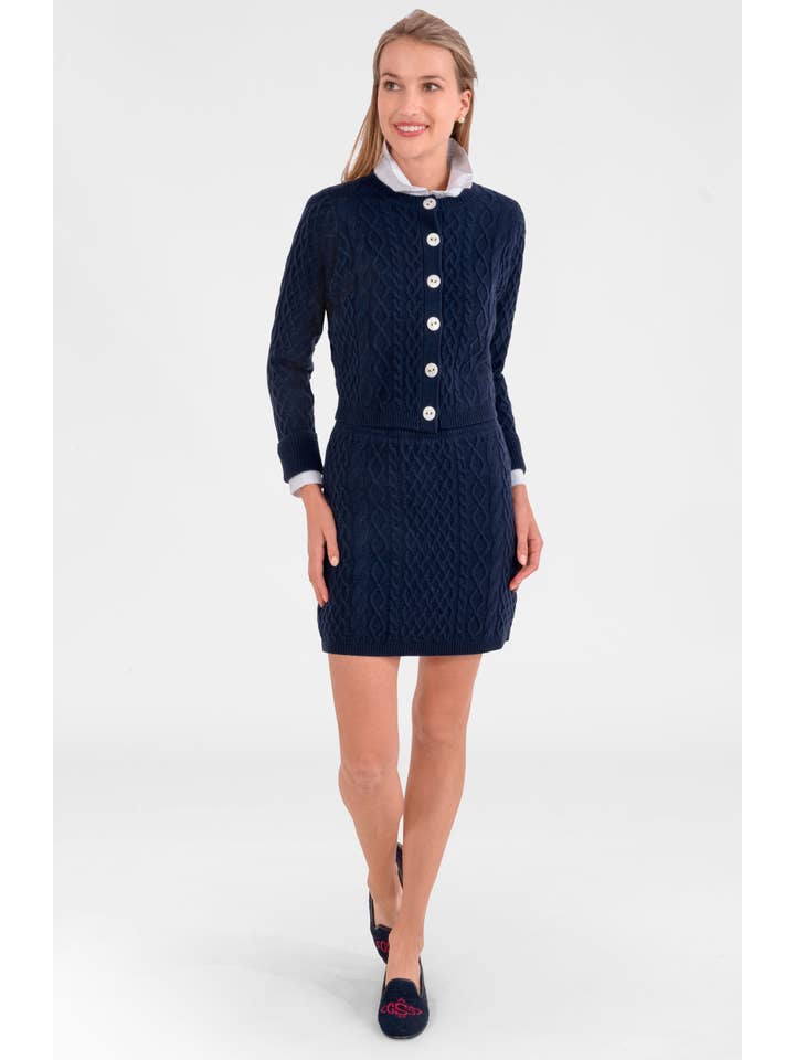 Gretchen Scott LLC - Wholesale Cardigan - Women's - Irish Knit Cardigan3