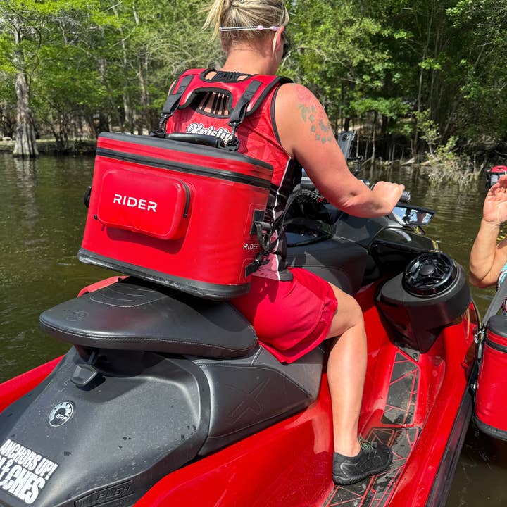 Rider Coolers, LLC - Wholesale Cooler/cooler bag - NEW RC102 Red 10 can jet ski cooler set of 214