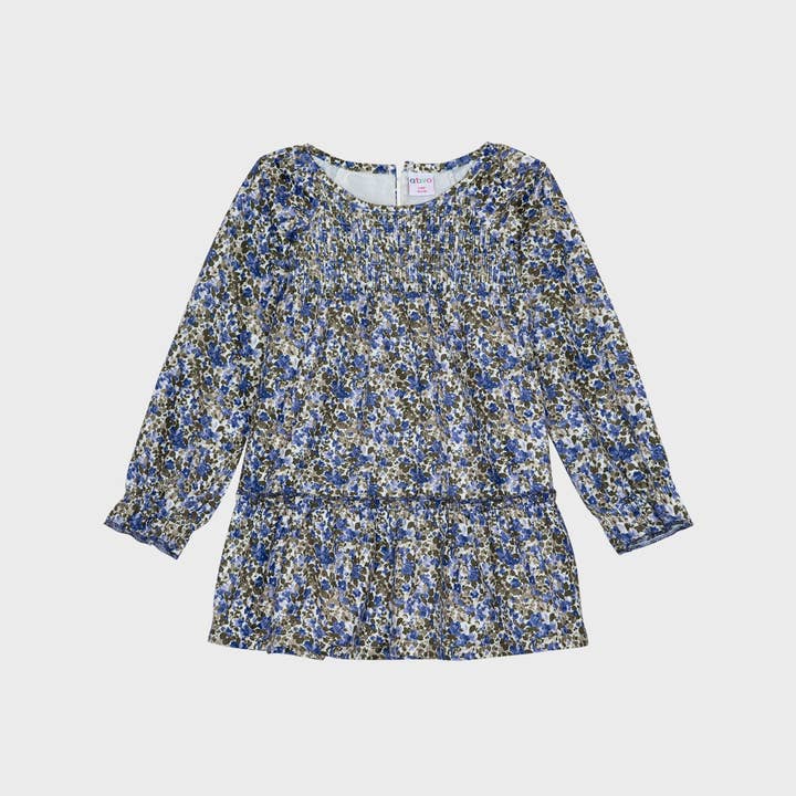 BG-ND8095-20 - Vestito in Tessuto per Bambina per la vendita all'ingrosso da parte di Ativo Kids