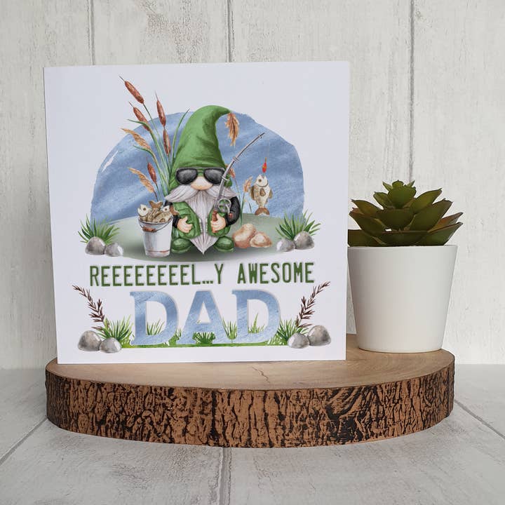 Fishing card for Dad - Fathers Day - Birthday Card for wholesale by TM Giftware
