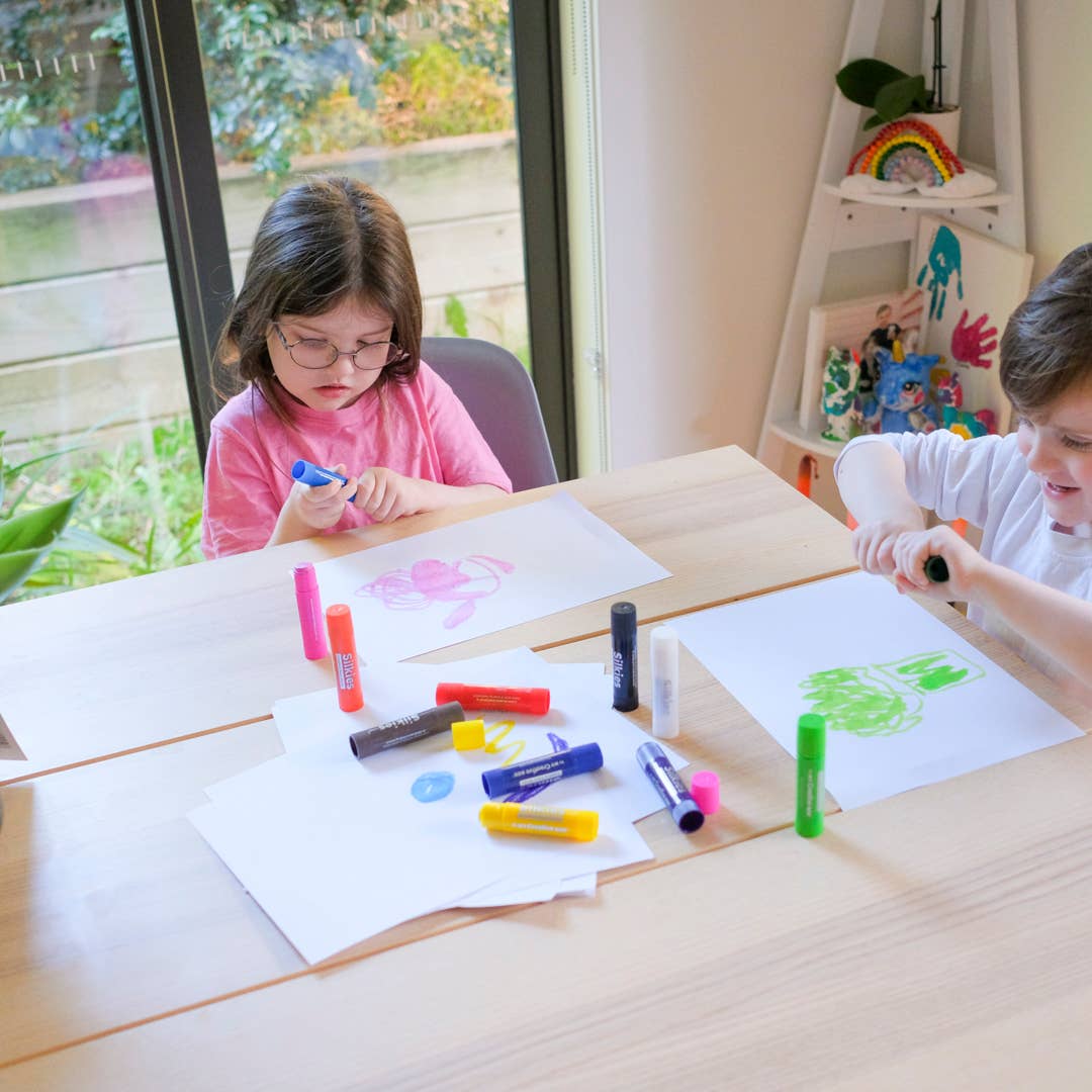 My Creative Box - Vendita all'ingrosso Set da disegno - Bambini e neonati - Silkies Paint Sticks | Set di 122