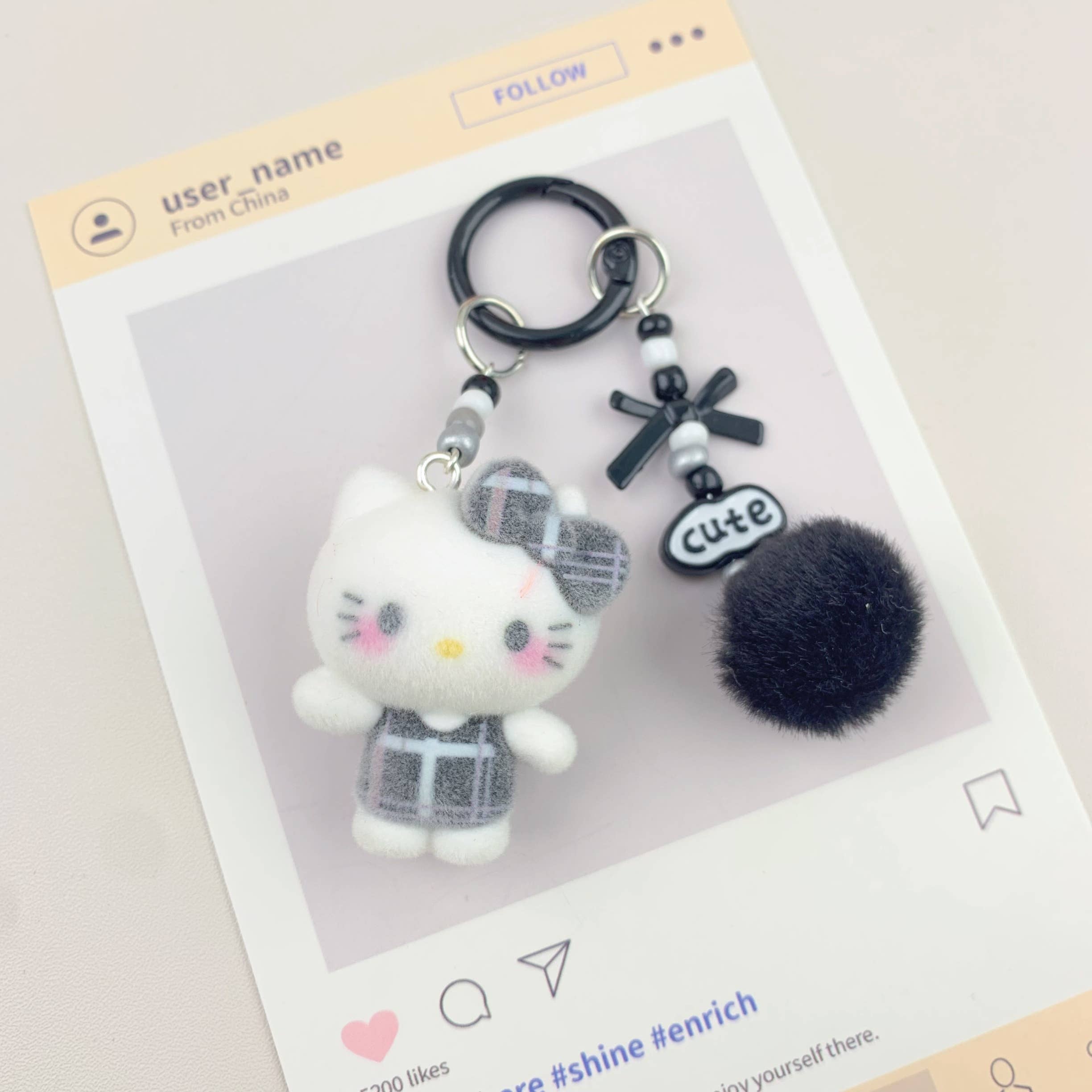 Lilyrosy（Duty free) - Wholesale Doll - Kids - Hot selling bunny keychain, gifts for her, holiday gifts3