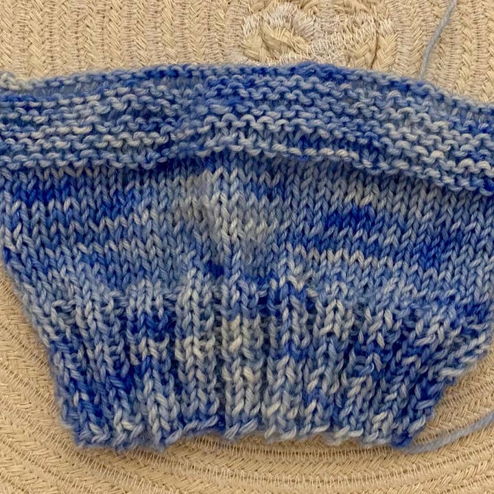 Die Wollwichtel - Vente Fils à tricoter - Laine teinte à la main 'Ice and Snow' en écheveau pour tricot et crochet2