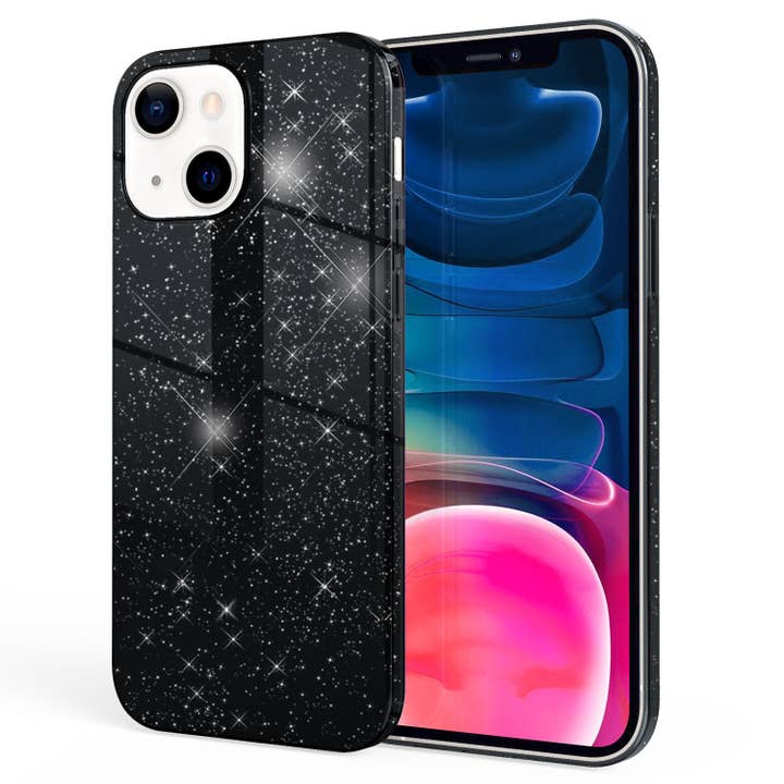 NALIA Capa Brilhante Robusta para iPhone 13 Mini - Capa Protetora Brilhante Híbrida de Silicone Reforçado por atacado de SchnappFreude