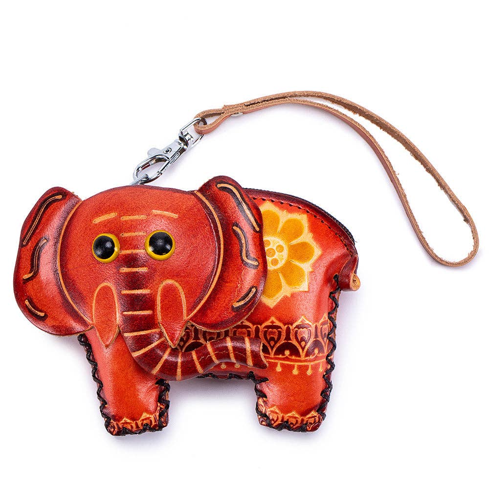 SALINA TRADING INC - Wholesale Coin Purse - Women's - Creative Handmade Leather Coin Purse with Zodiac Animal Design2