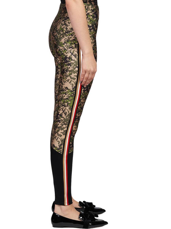 Leggings in Digi Camo for wholesale by Amy Page DeBlasio