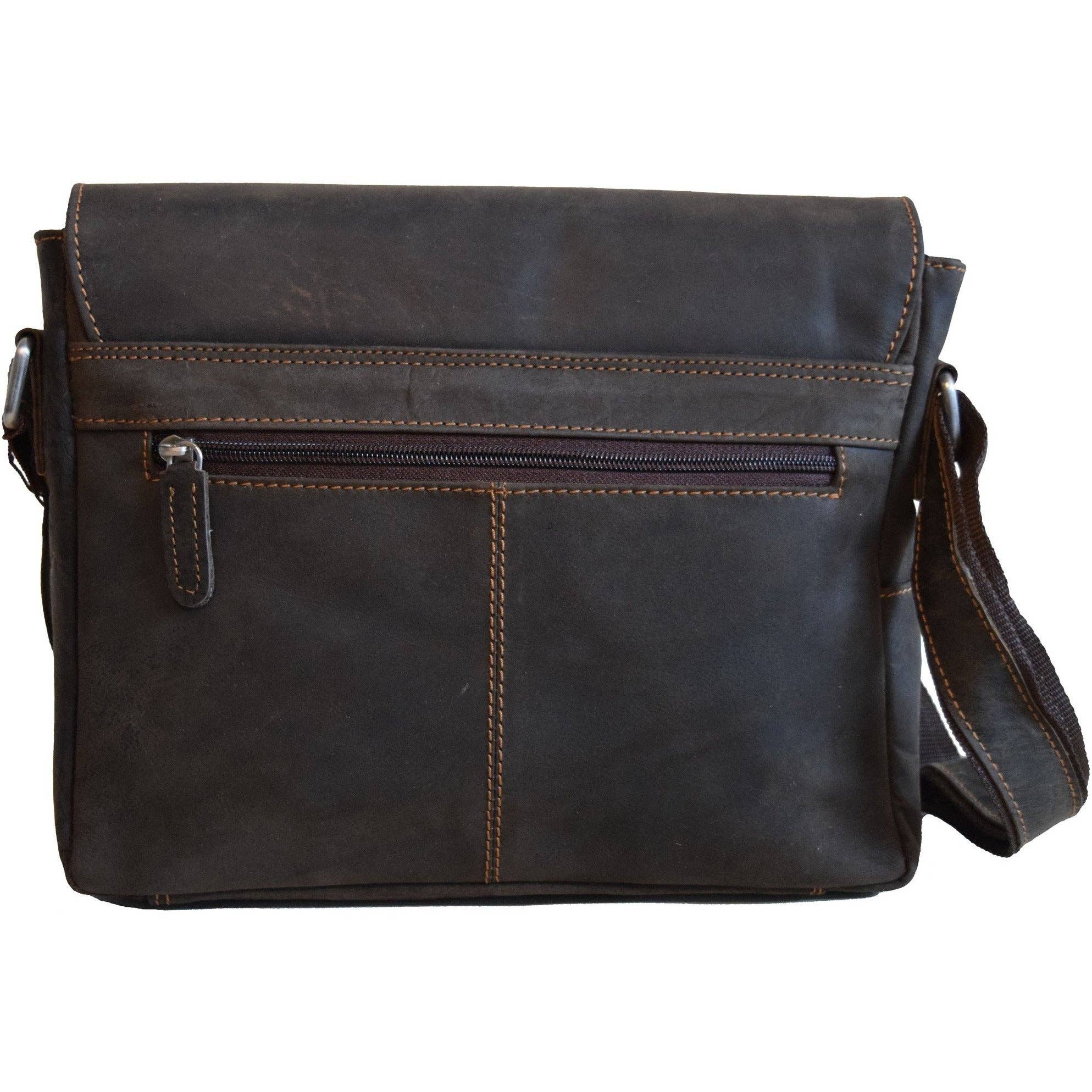 Greenwood Leather - Wholesale Messenger Bag - Unisex - Smart Messenger Steven 13" - GW1154