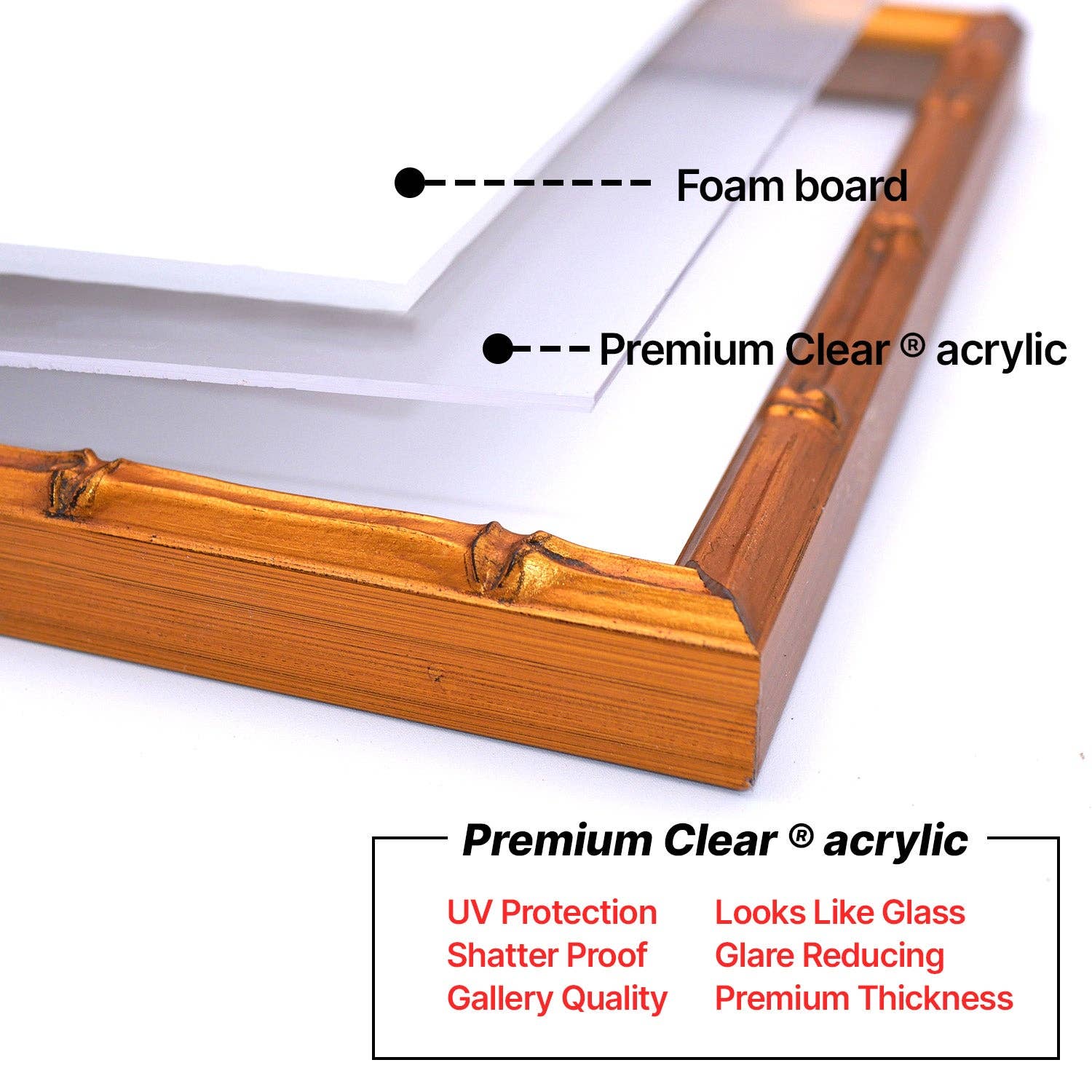 Natural Bamboo Picture Frame for wholesale on Faire10