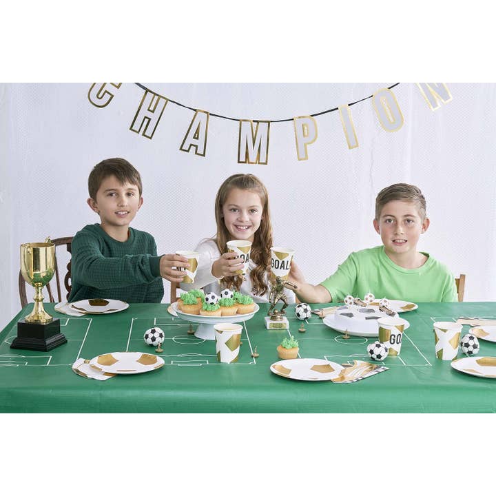 Talking Tables EU - Venta al por mayor Manteles/corredores de mesa desechables - Mantel de papel de fútbol
