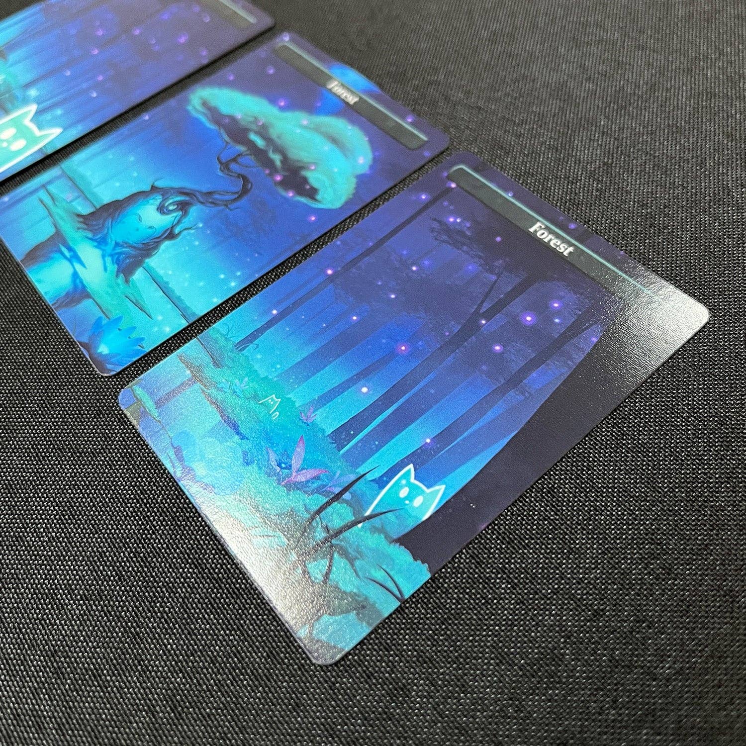 Caverns & Calicos - Wholesale Card Game - ManaCat Forest - Land Proxy Set1