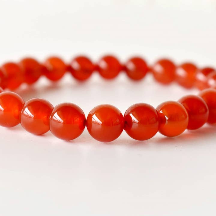 Soothing Crystals - Wholesale Beaded Bracelet - Healing Bracelet | Red Onyx | Gemstone Bracelet10