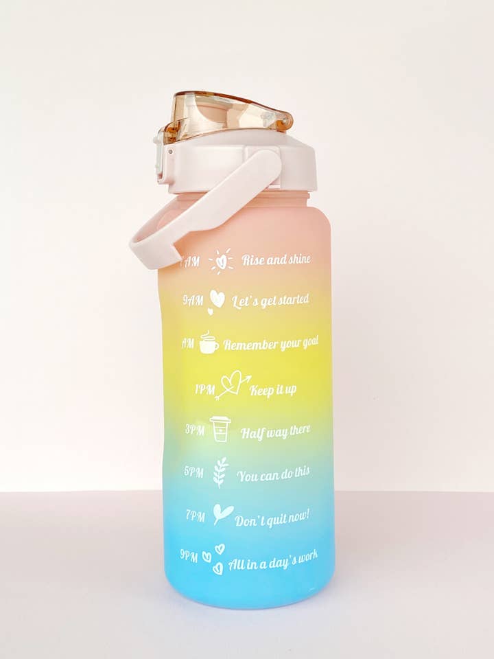 Borraccia motivazionale Matcha The Green Gold per la vendita all'ingrosso da parte di Matcha The Green Gold